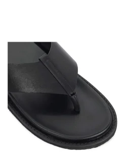 Leather Toe Post Sandals