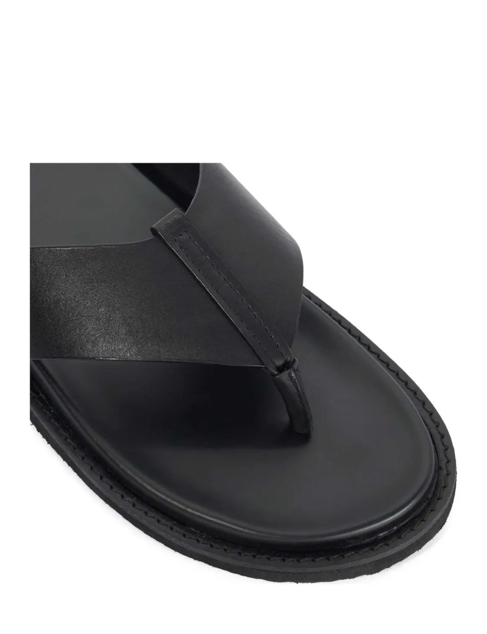 Leather Toe Post Sandals