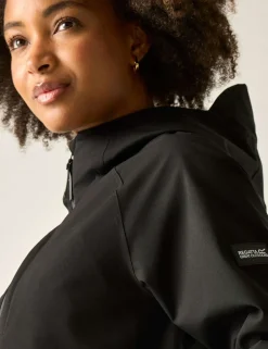 Levita Hooded Oversized Longline Raincoat