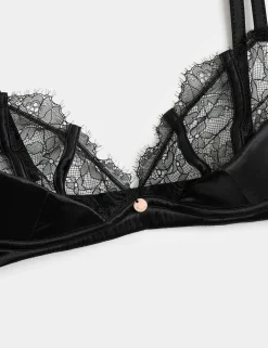 Liana Lace Non Wired Plunge Bra (A-E)