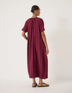 Liddie Tie Neck Midaxi Tea Dress