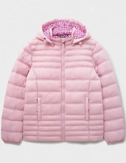 Lightweight Floral Zip Through Padded Jacket