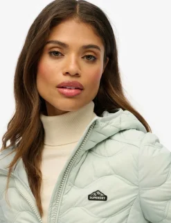 Lightweight Hooded Quilted Puffer Jacket