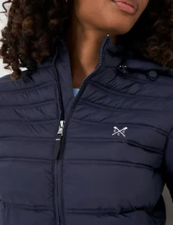 Lightweight Padded Hooded Jacket