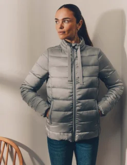 Lightweight Padded Metallic Jacket