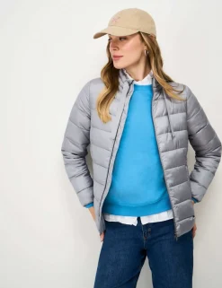Lightweight Padded Metallic Jacket