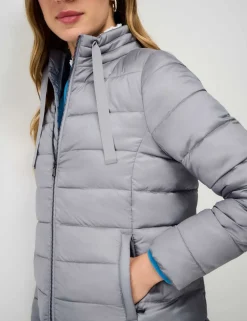 Lightweight Padded Metallic Jacket