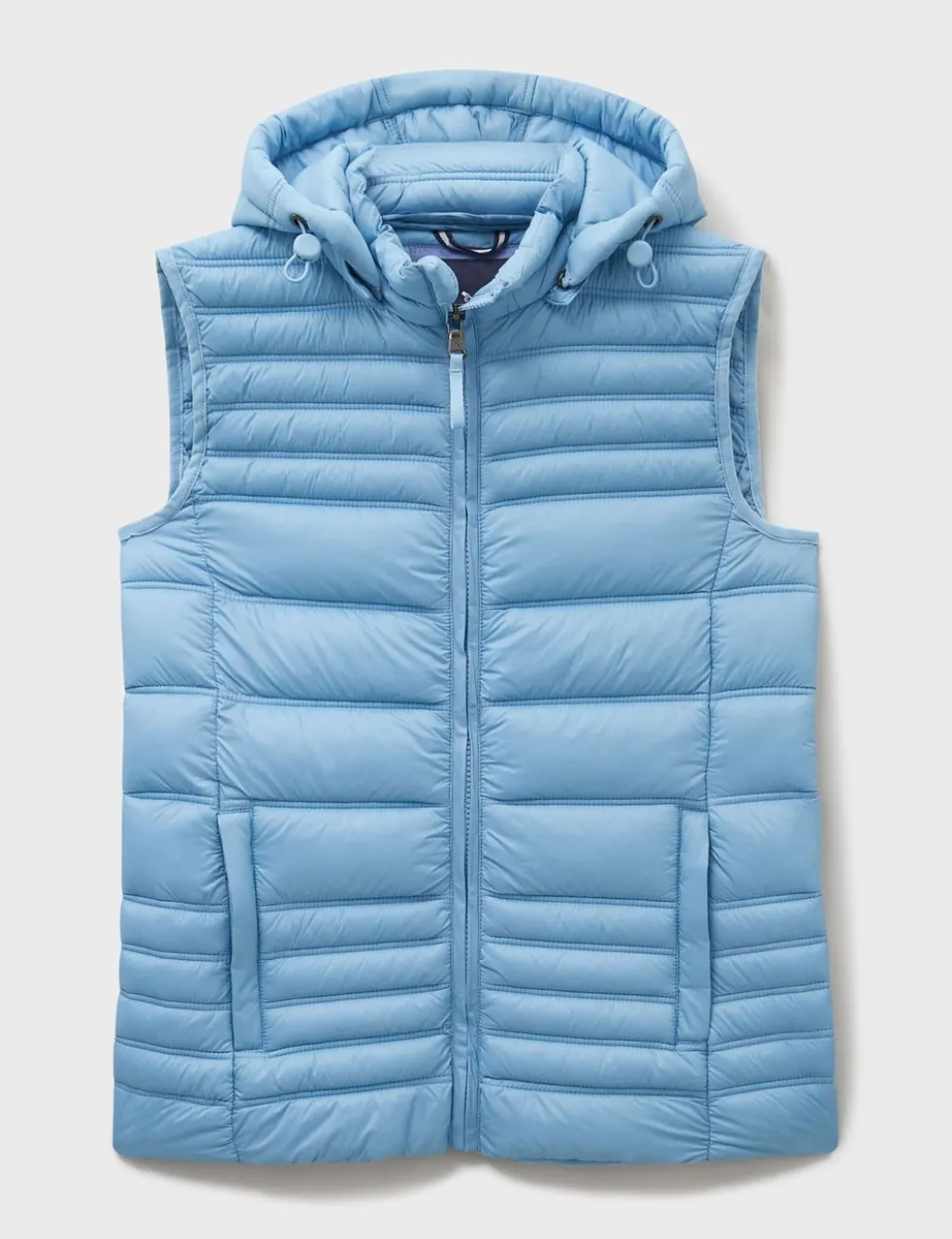 Lightweight Padded Quilted Hooded Gilet
