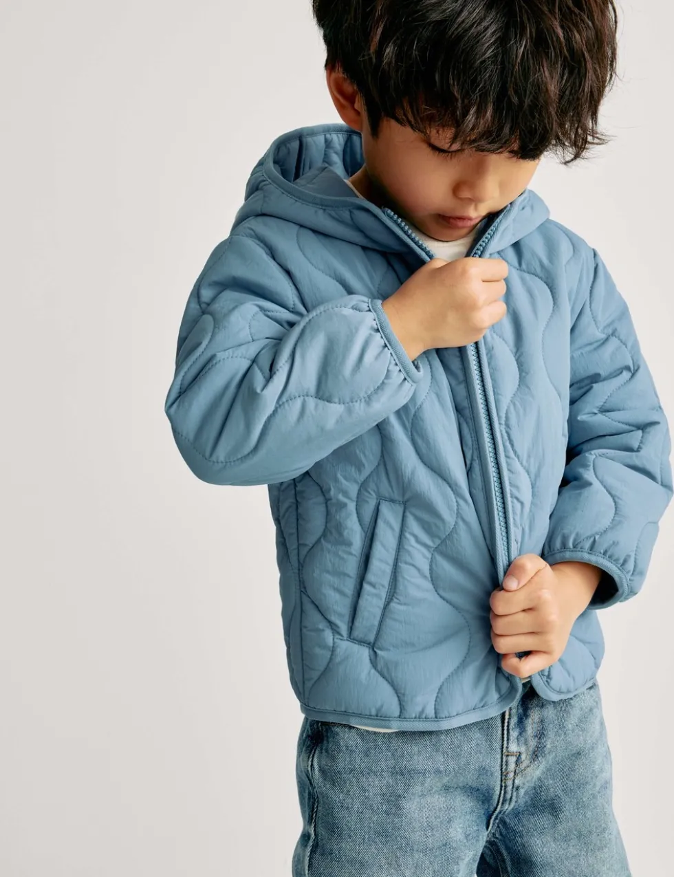 Lightweight Quilted Padded Coat (2-8 Yrs)