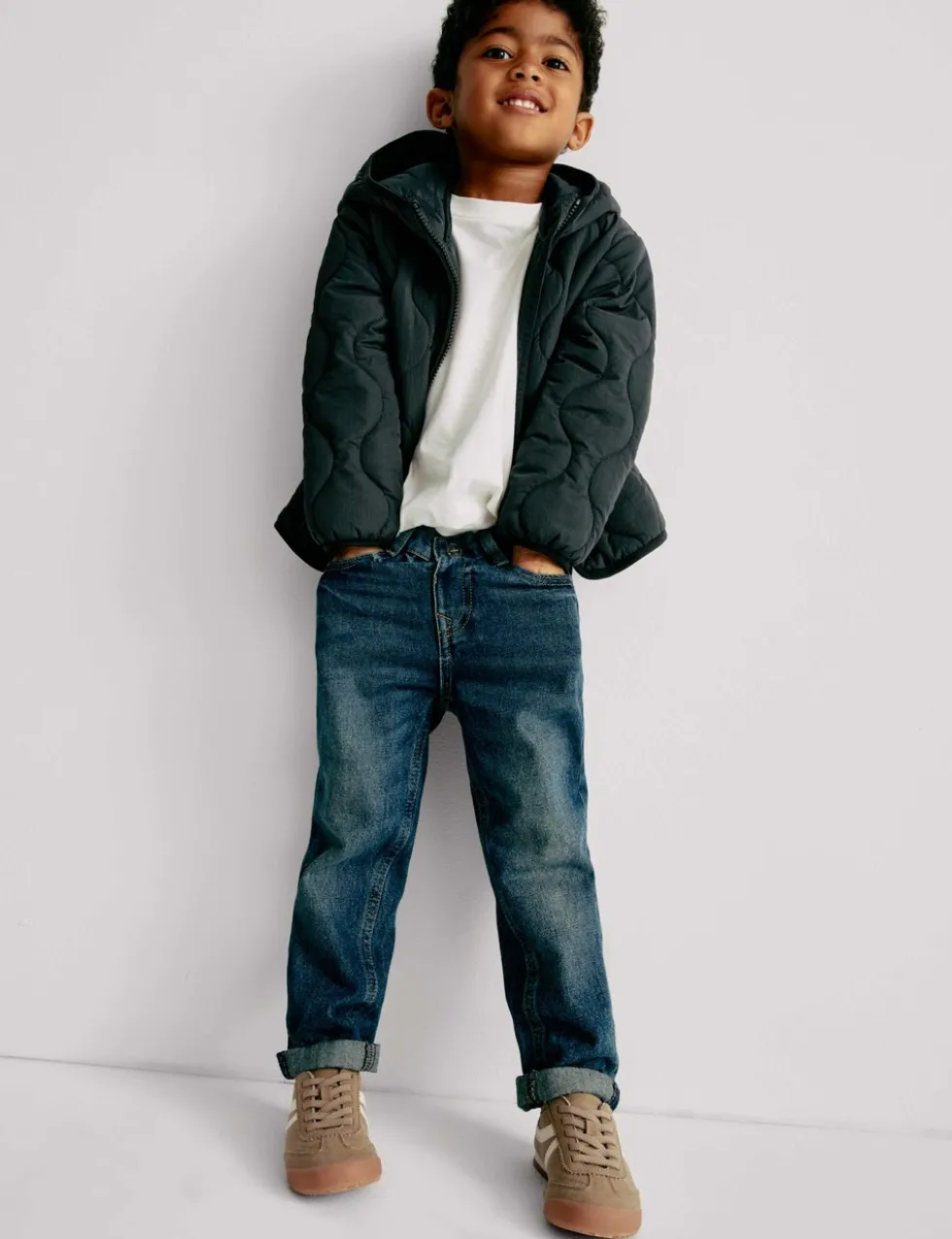 Lightweight Quilted Padded Coat (2-8 Yrs)