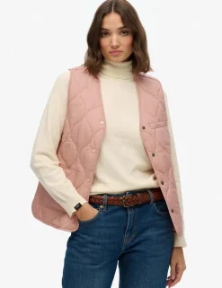 Lightweight V-Neck Quilted Gilet