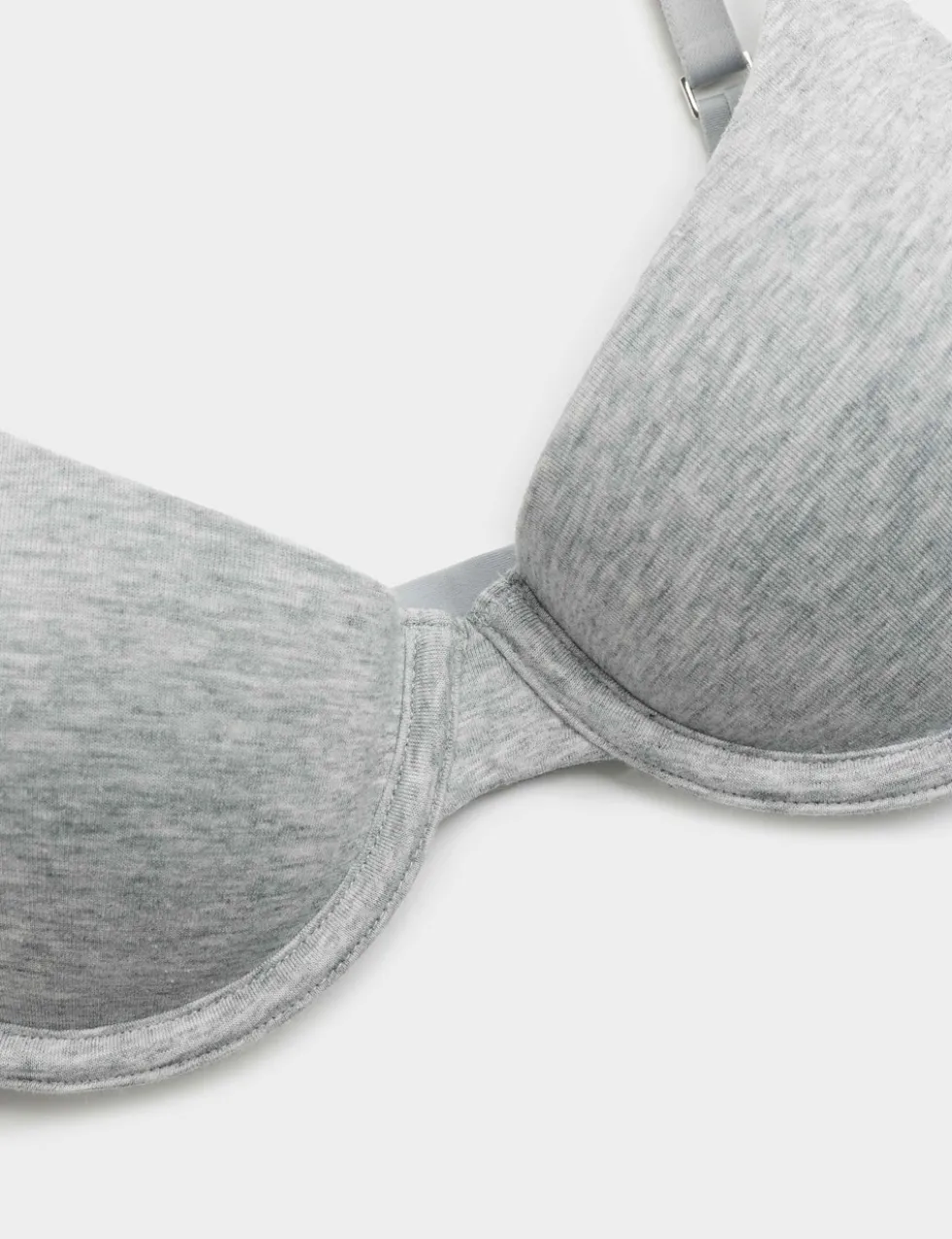 Lille Cotton Rich Wired Demi Cup Bra (A-E)