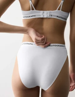 Lille Supima™ Cotton High Waisted High Leg Knickers