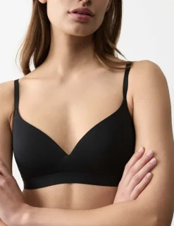 Lille Supima™ Cotton Non Wired Plunge Bra (A-E)