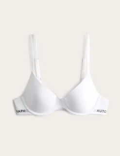 Lille Supima™ Cotton Wired Demi Cup Bra (A-E)