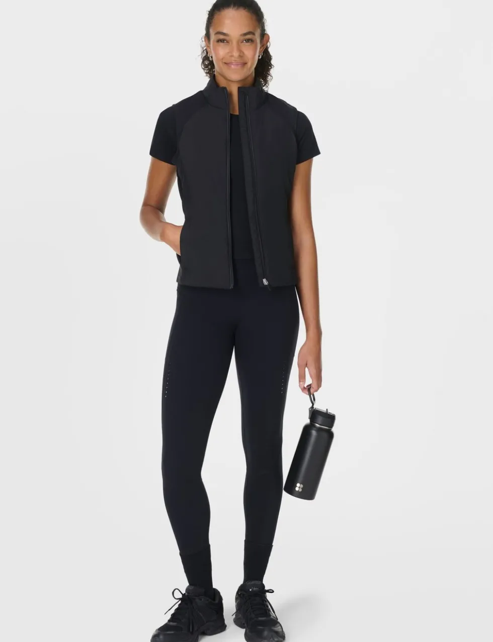 Limitless Run Thermal Zip Up High Neck Gilet