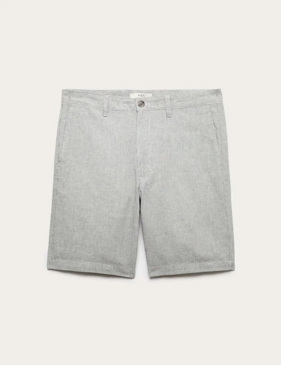Linen Blend Chino Shorts