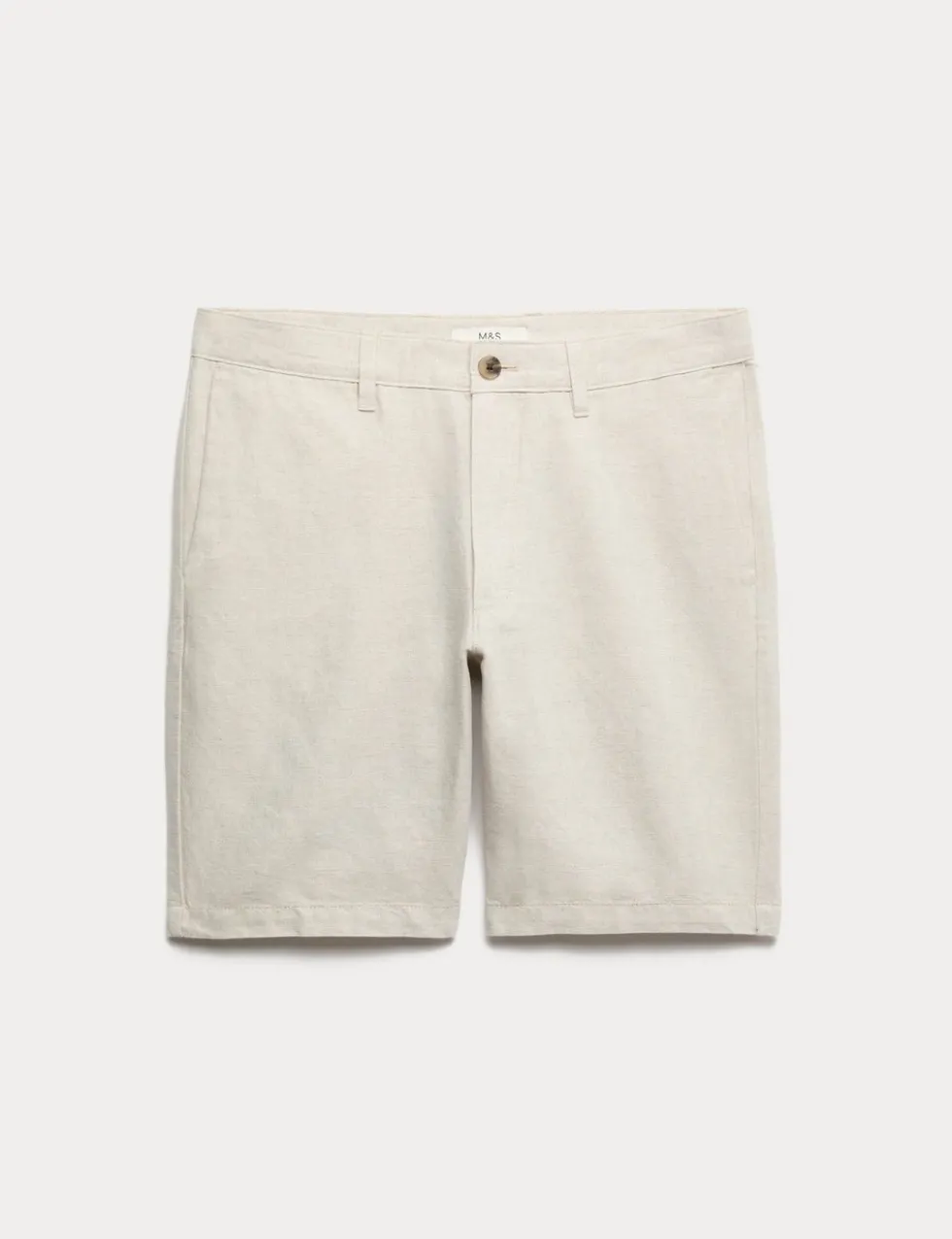 Linen Blend Chino Shorts