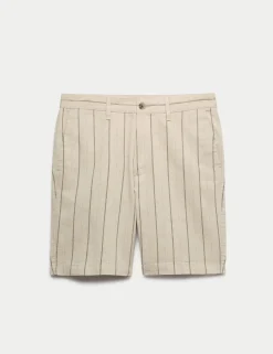 Linen Blend Chino Shorts