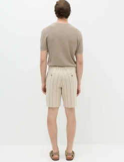 Linen Blend Chino Shorts