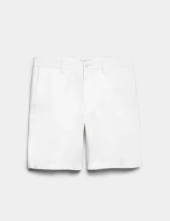 Linen Blend Chino Shorts