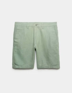 Linen Blend Chino Shorts