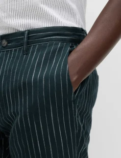 Linen Blend Chino Shorts