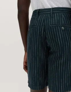 Linen Blend Chino Shorts