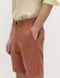 Linen Blend Chino Shorts