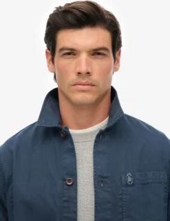 Linen Blend Overshirt
