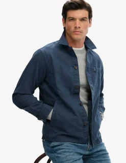 Linen Blend Overshirt