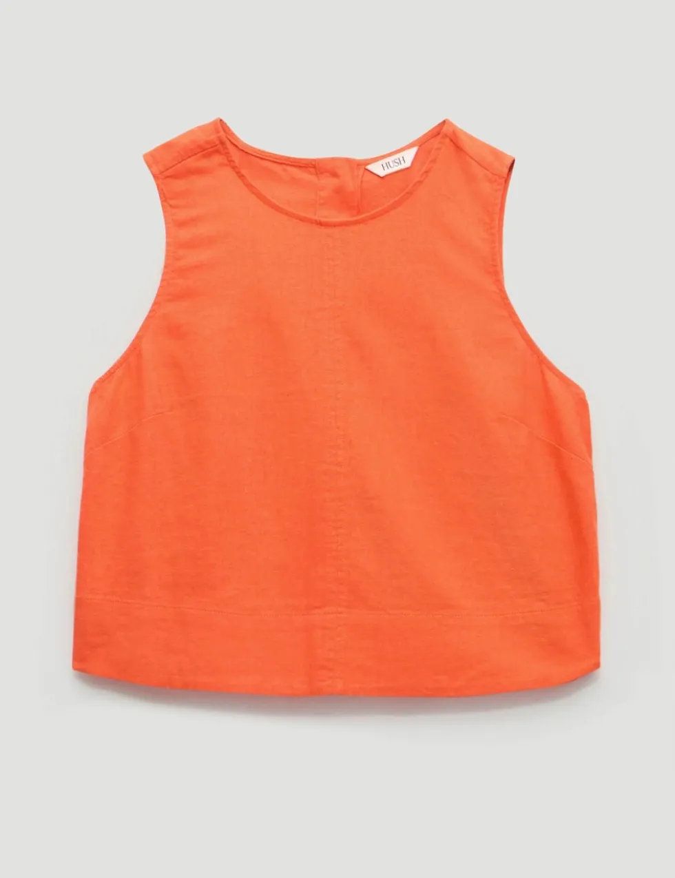 Linen Blend Shell Top