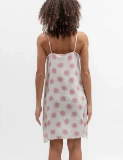 Linen Blend Sun Print Chemise