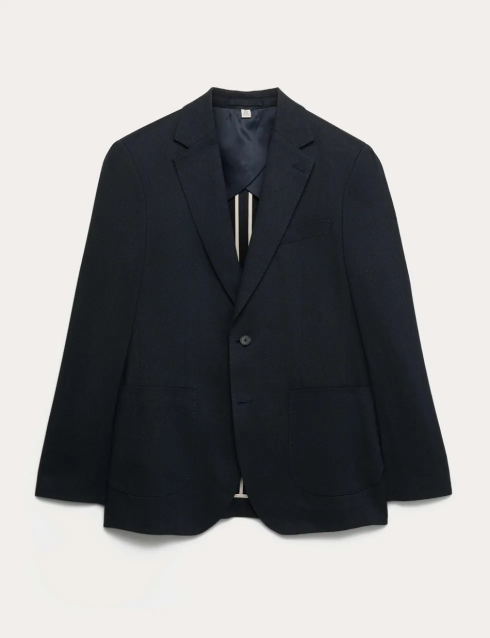 Linen Blend Textured Blazer