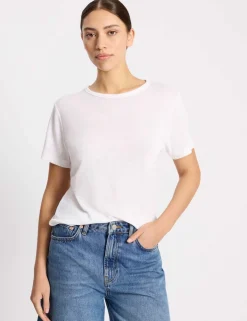 Linen Blend T-Shirt