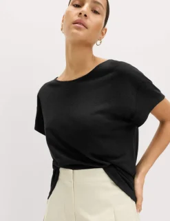 Linen Blend T-Shirt
