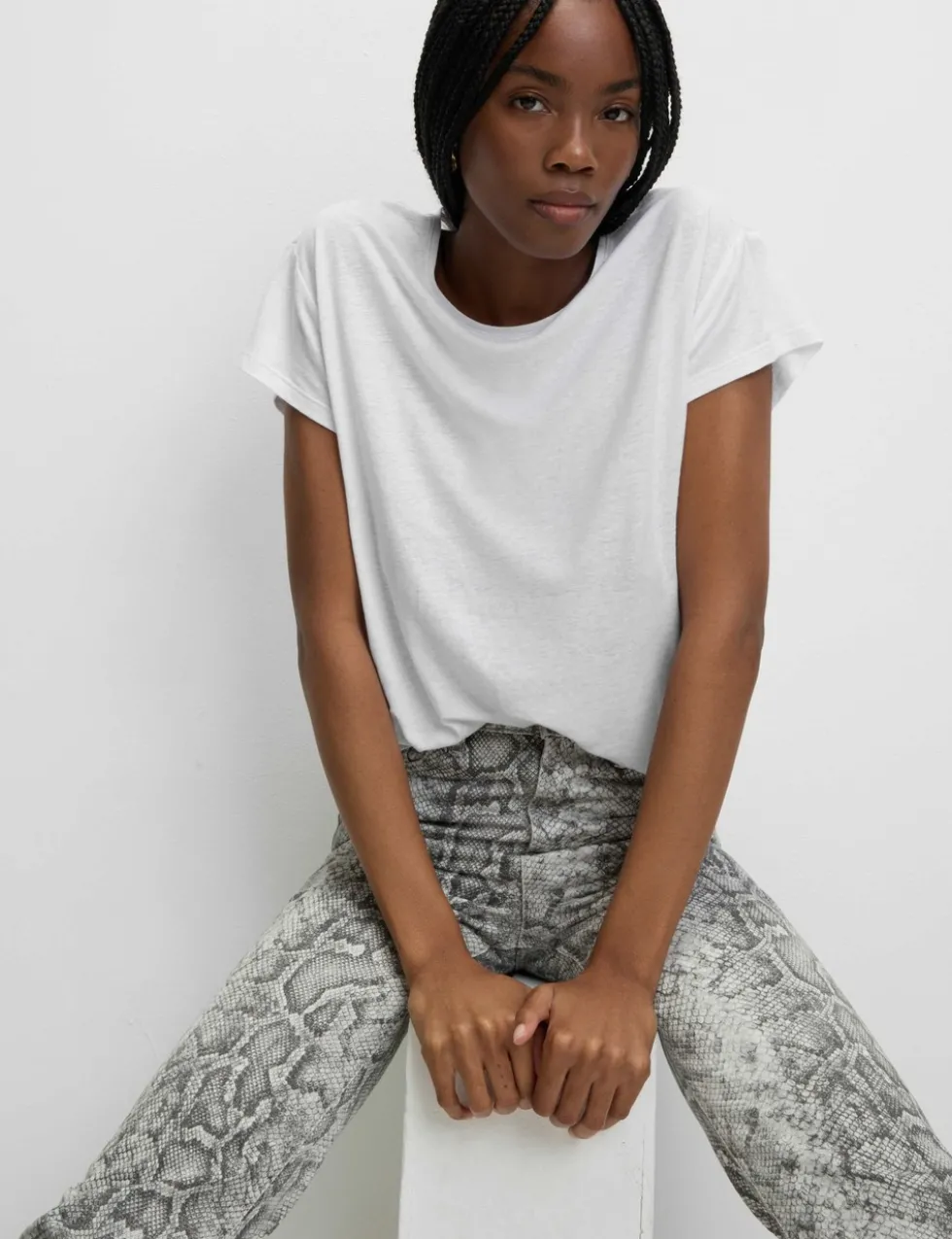 Linen Blend T-Shirt