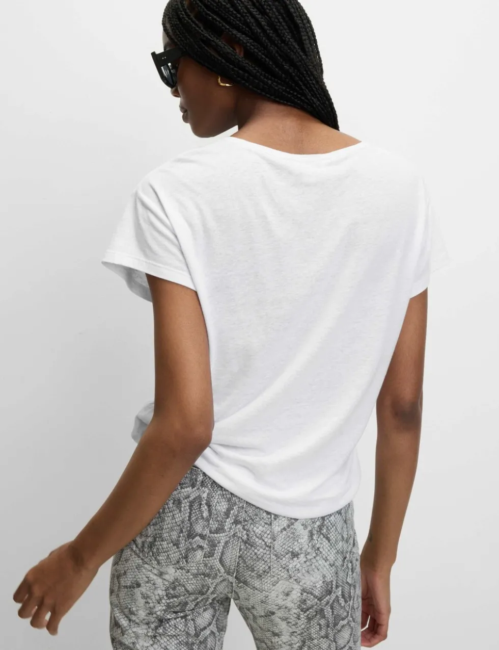 Linen Blend T-Shirt