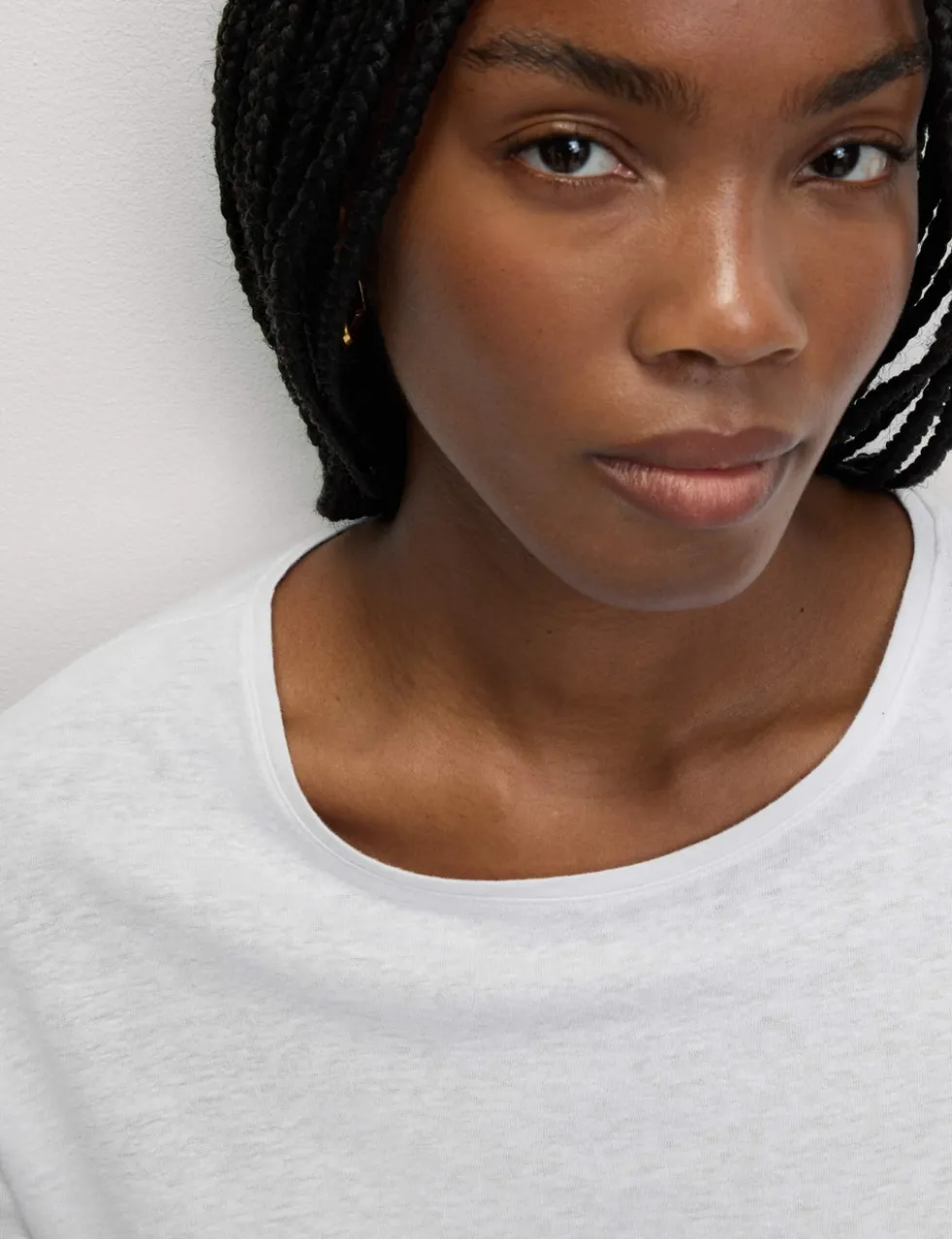 Linen Blend T-Shirt