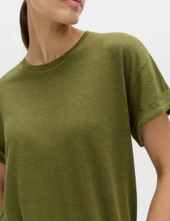 Linen Blend T-Shirt