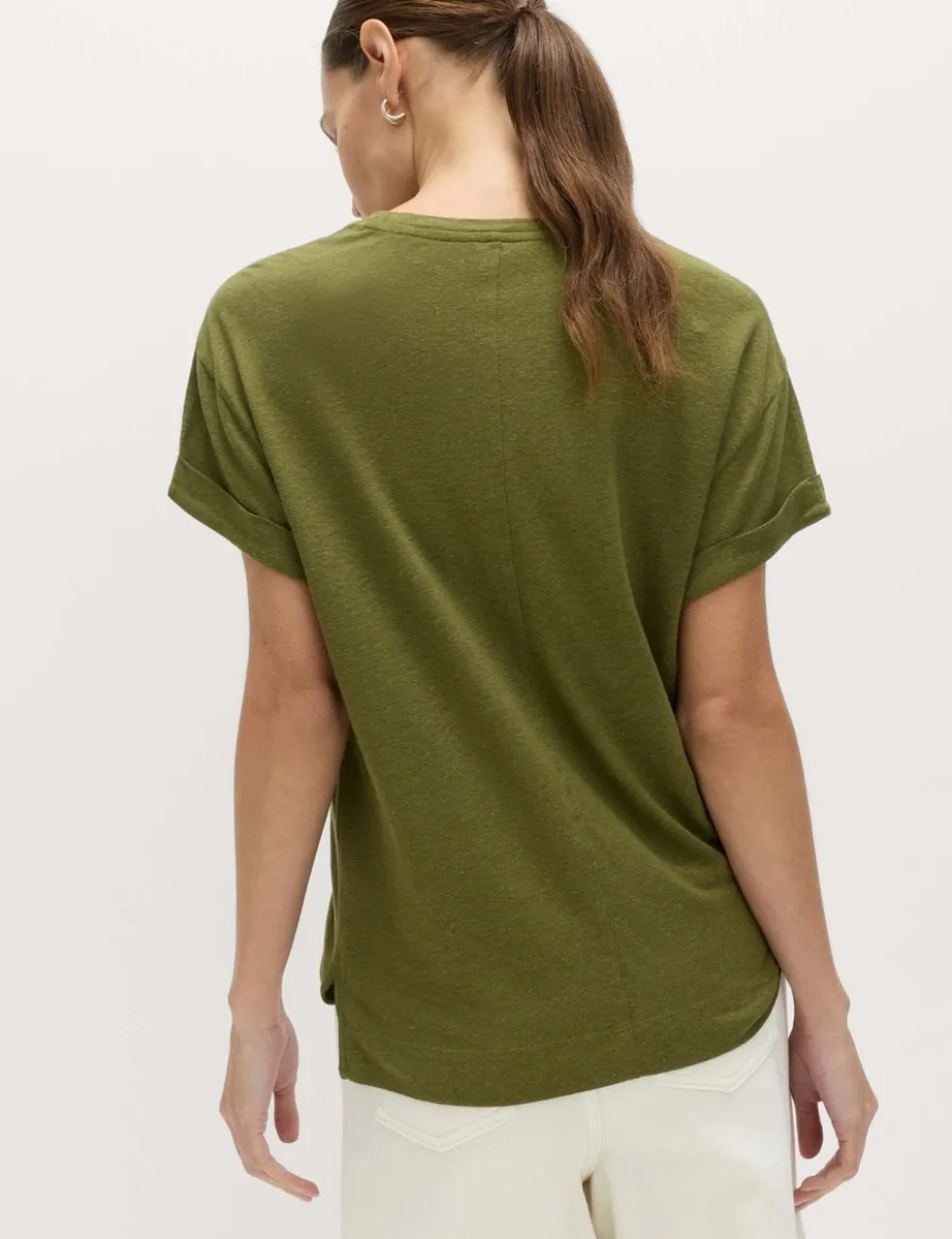Linen Blend T-Shirt