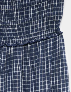 Linen Blend Wide Leg Jumpsuit (6-16 Yrs)