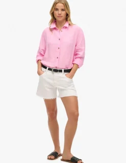Linen Rich Collared Shirt