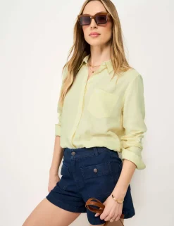 Linen Rich Collared Shirt