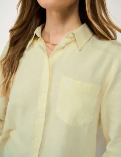 Linen Rich Collared Shirt