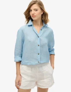 Linen Rich Collared Shirt
