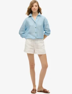 Linen Rich Collared Shirt