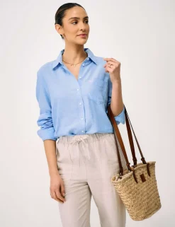 Linen Rich Collared Shirt