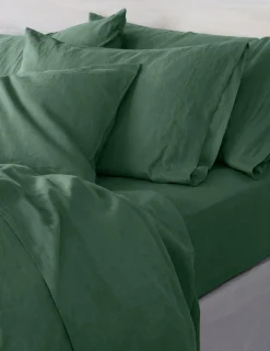 Linen Rich Fitted Sheet