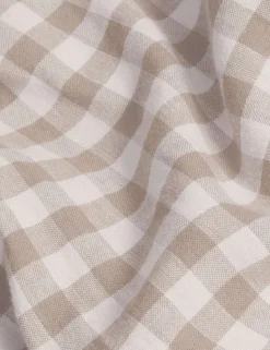 Linen Rich Gingham Duvet Cover